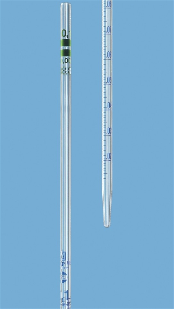 photo PIPETTE DI MOHR BLAU.50ML DIV.0,5 1