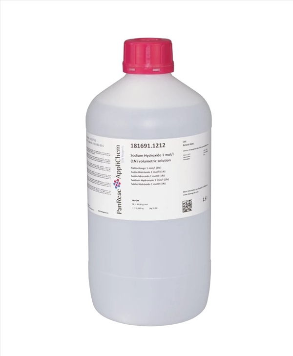 photo SODIO IDROSSIDO 1MOL N1  2,5 L 1