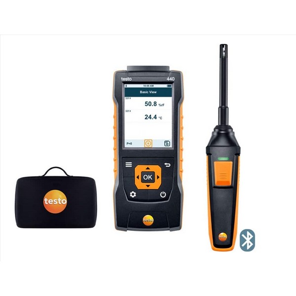 photo TESTO 440 KIT UMIDITA' BT 1