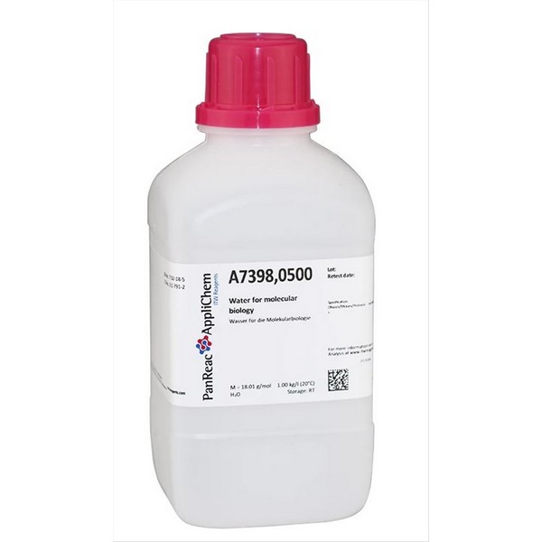 photo WATER FOR MOLECULAR BIOLOGY 500ML 1