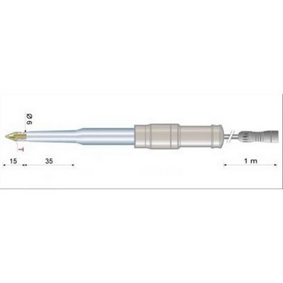 ELETTRODO PENETRAZIONE INOX C/PT100