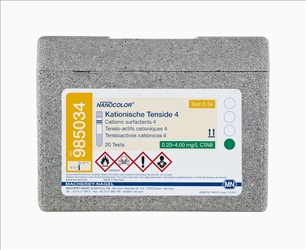 TENSIOATTIVI CATIONICI 4 20 TEST