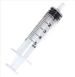 SIRINGHE ST. 5ML S/AGO C/C CF.100