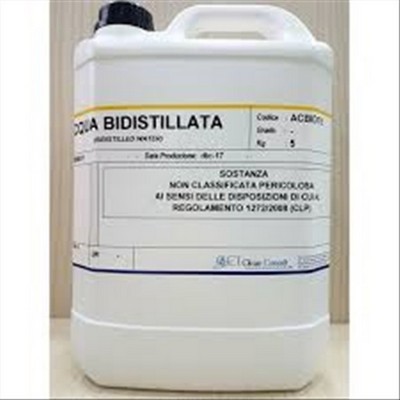 ACQUA BIDISTILLATA GRADO TECN. 5L.