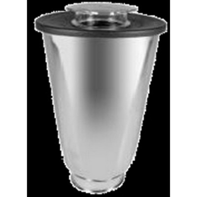 BICCHIERE ACCIAIO INOX 1,25 L.