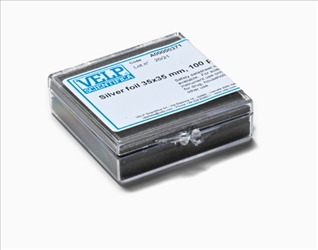 SILVER FOIL 35X35 MM  100 PCS